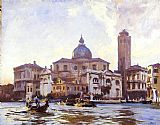 Palazzo Labia and San Geremia Venice by John Singer Sargent